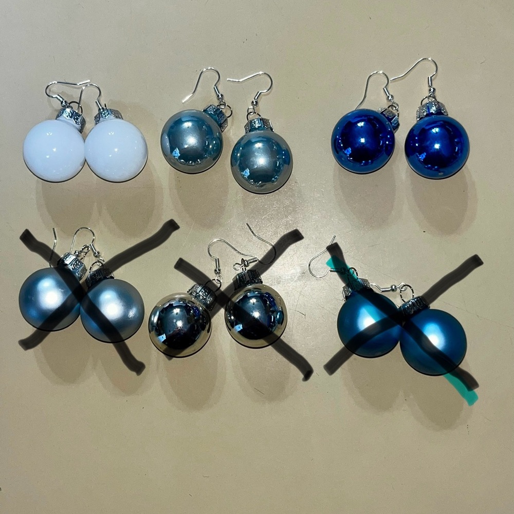 Ornament Earrings Handcrafted